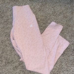 Pink cheetah Ryderwear leggings